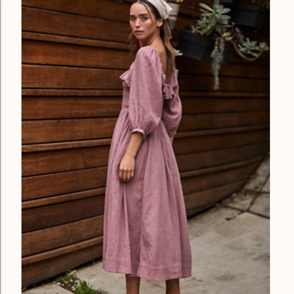 Free People Oasis Midi Dress NWT